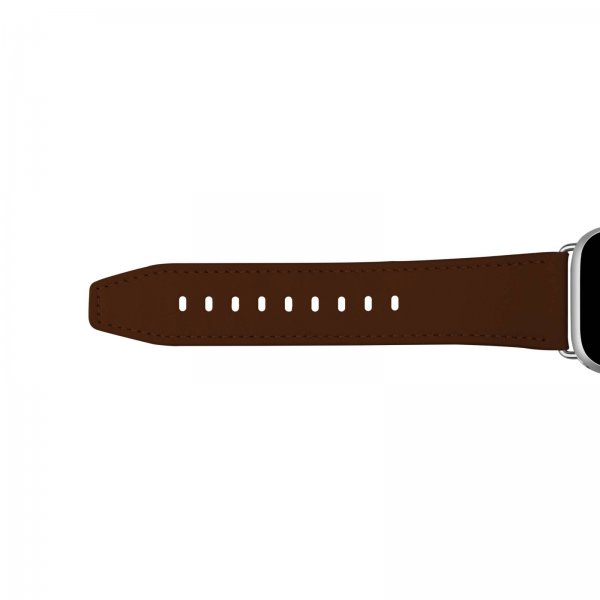 Puro Apple Watch 38/40/41/42mm ranneke E-Classic, ruskea