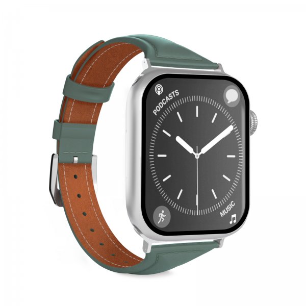 Puro Apple Watch 38/40/41/42mm ranneke Petite, vihreä