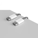 Puro Kabel Fabrik 2.0 60W USB-C–USB-C 1,5 m harmaa