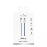 Puro Kabel Fabrik 2.0 60W USB-C–USB-C 1,5 m Blue Lagoon