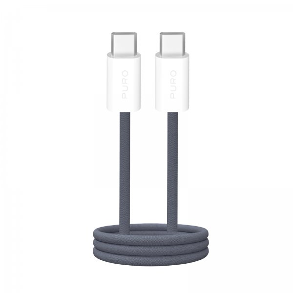 Puro Cable Factory 2.0 60W USB-C–USB-C 1,5 m sininen