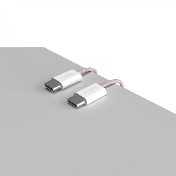Puro Kabel Fabrik 2.0 60W USB-C–USB-C 1,5 m pinkki
