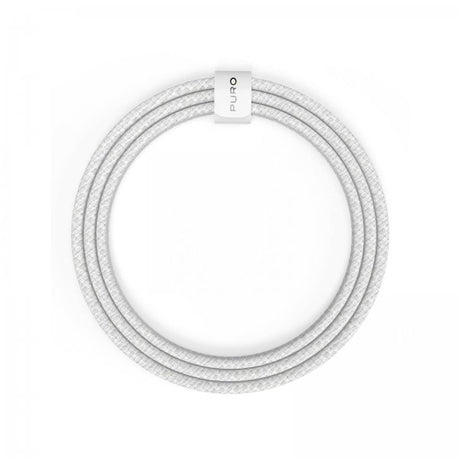 Puro Kabel Fabrik 2.0 60W USB-C–USB-C 1,5 m valkoinen