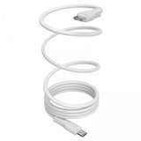 Puro Magneettinen USB-C–USB-C-kaapeli 1 m, valkoinen