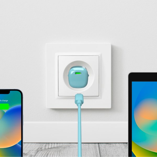 Puro Laddare MiniPro GaN USB-C 20W Vihreä