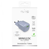 Puro Laddare MiniPro GaN USB-C 20W Sininen