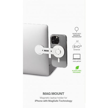 Puro MagSafe -puhelinteline tietokoneeseen, hopea