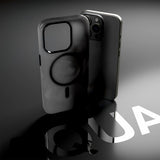 Puro iPhone 15 Pro -suojakuori, Aqua Musta