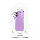 Puro iPhone 16 -suojakuori läpinäkyvä (Nude)
