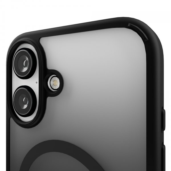 Puro iPhone 16 Gradient musta kuori