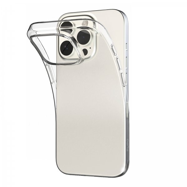 Puro iPhone 16 Pro Kuori Nude Läpinäkyvä