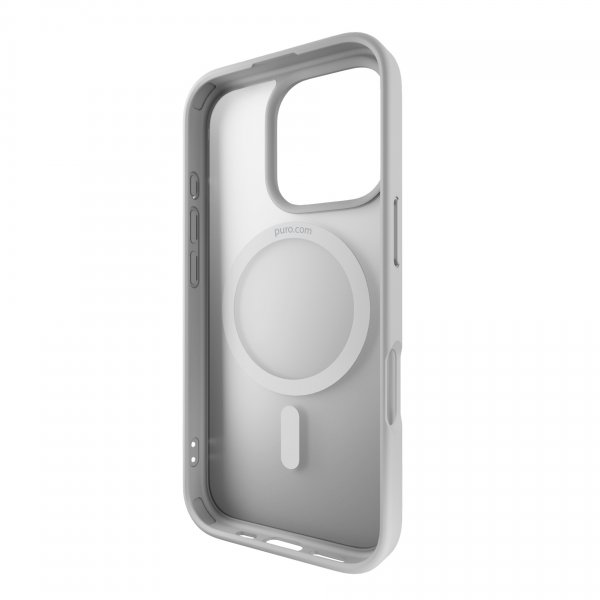 Puro iPhone 16 Pro -kuoret, Gradient Silver