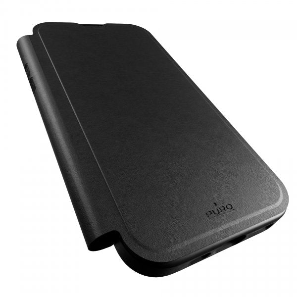 Puro iPhone 16 Pro Max -suojakotelo Book Mag 2, musta