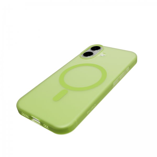Puro iPhone 17 -kuoret Daylight MagSafe Salted Lime