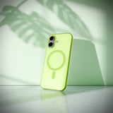 Puro iPhone 17 -kuoret Daylight MagSafe Salted Lime