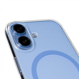 Puro iPhone 17 -kuori Lite Mag läpinäkyvä sininen