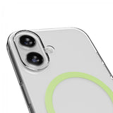 Puro iPhone 17 Lite Mag läpinäkyvä kuori, vihreä