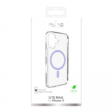 Puro iPhone 17 Skal Lite Mag Transparent Lavender