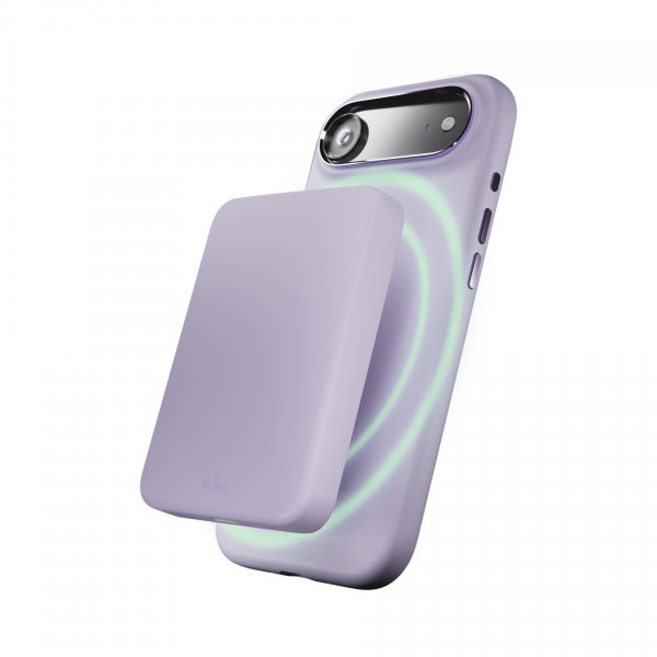 Puro iPhone Air -kuori ICON Mag Pro Lavender