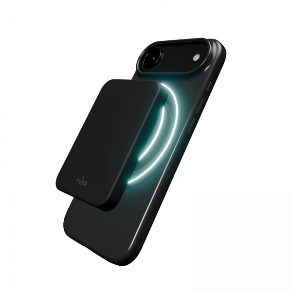 Puro iPhone Air -kuori Pulse MagSafe, musta