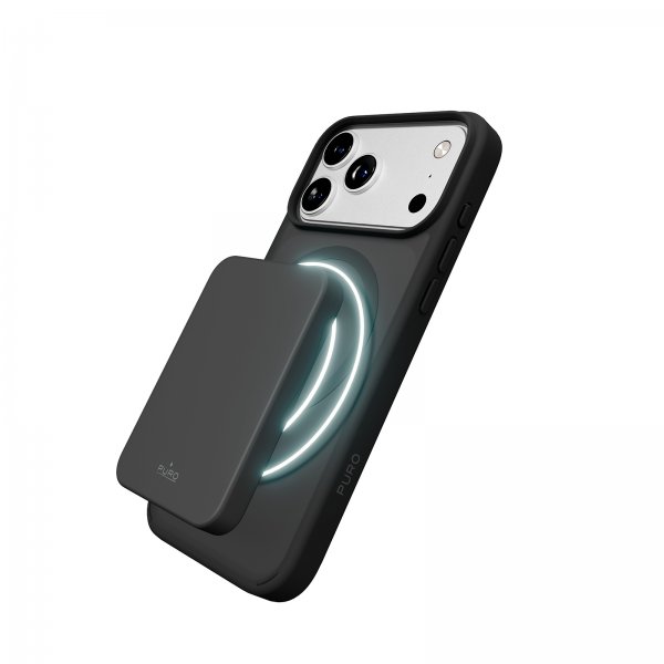 Puro iPhone 17 Pro Gradient Suojakuori Musta
