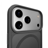 Puro iPhone 17 Pro -kuori, liukuvärinen harmaa