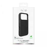 Puro iPhone 17 Pro -kuori ICON Mag Pro musta