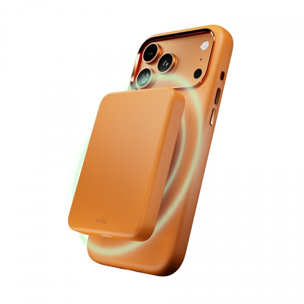 Puro iPhone 17 Pro -kuori ICON Mag Pro Desert Sun
