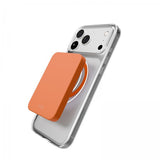 Puro iPhone 17 Pro Lite Mag läpinäkyvä oranssi kuori