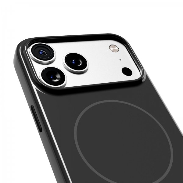 Puro iPhone 17 Pro Kotelo Pulse MagSafe Musta