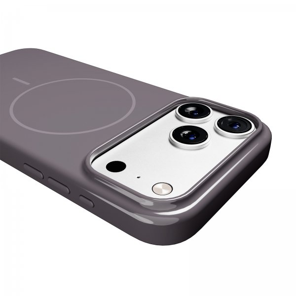 Puro iPhone 17 Pro Kuori Pulse MagSafe Tummanharmaa