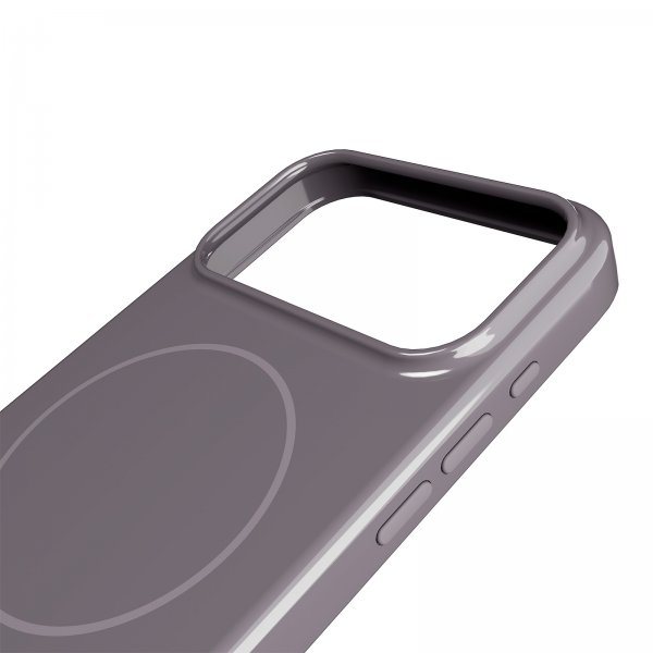 Puro iPhone 17 Pro Kuori Pulse MagSafe Tummanharmaa