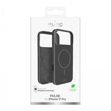 Puro iPhone 17 Pro Kuori Pulse MagSafe Tummanharmaa