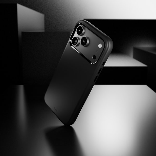 Puro iPhone 17 Pro Max -kuori ICON Mag Pro musta