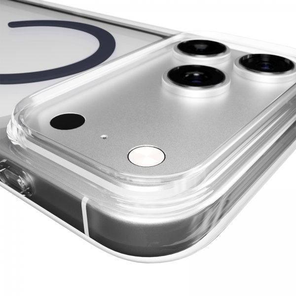 Puro iPhone 17 Pro Max Kuori Lite Mag Läpinäkyvä Sininen