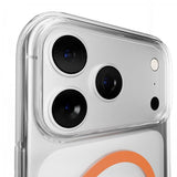 Puro iPhone 17 Pro Max Kuori Lite Mag Läpinäkyvä Oranssi