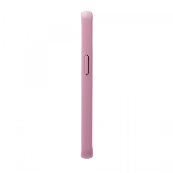 Puro iPhone 16/17 -kuori, liukuvärjätty vaaleanpunainen