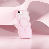 Puro iPhone 16/17 -kuori, liukuvärjätty vaaleanpunainen
