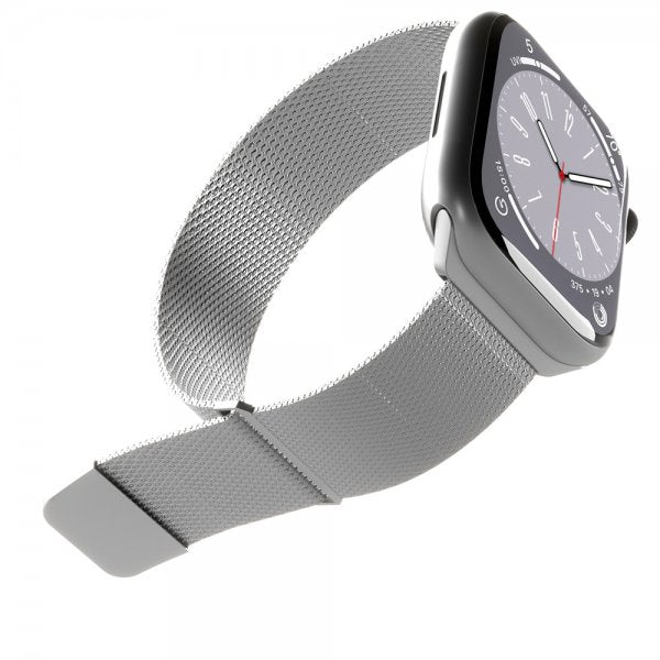 Puro Apple Watch 38/40/41/42mm Milanese-ranneke, hopea