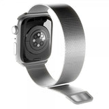 Puro Apple Watch 38/40/41/42mm Milanese-ranneke, hopea