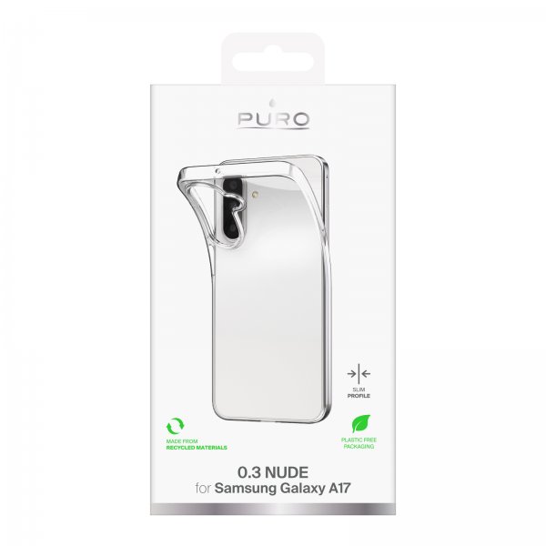 Puro Samsung Galaxy A17 Kuori Nude Läpinäkyvä