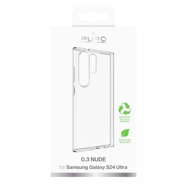 Puro Samsung Galaxy S24 Ultra Kuoret Nude Transparent