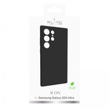 Puro Samsung Galaxy S24 Ultra Icon -suojakuori, musta