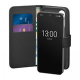 Puro Samsung Galaxy S26 Plus Kotelo Lompakko Jalusta Musta