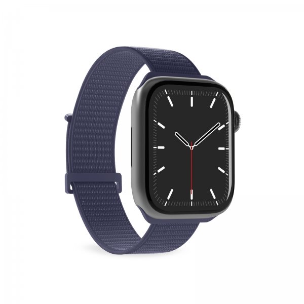 Puro Apple Watch 44/45/46/Ultra 49mm ranneke Sport Strap Crown Blue