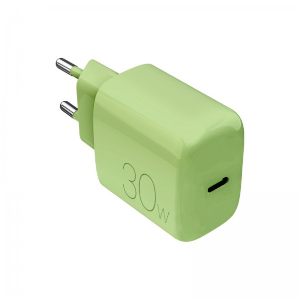 Puro Laturi Pro Lite 30W USB-C Vihreä