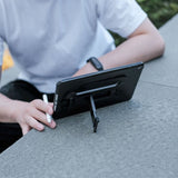 Armor-X Lenovo Tab M8 (4. sukupolvi) TB300 suojakuori, iskunkestävä kotelo, jalusta, käsiremmi ja X-Mount-kiinnitys