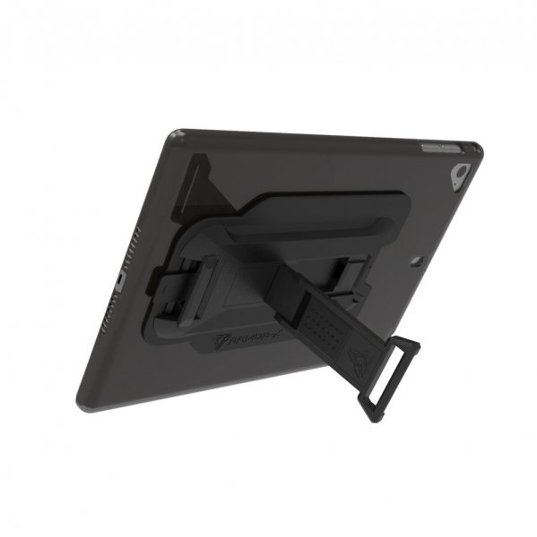 Armor-X Lenovo Tab M8 (4. sukupolvi) TB300 suojakuori, iskunkestävä kotelo, jalusta, käsiremmi ja X-Mount-kiinnitys