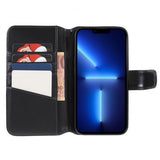 Nordic Covers iPhone 14 Pro -suojakuori Essential Leather Raven Black