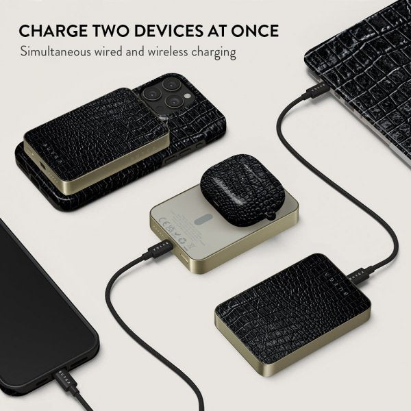 Burga Powerbank MagSafe 5000 mAh Reaper's Touch Kulta